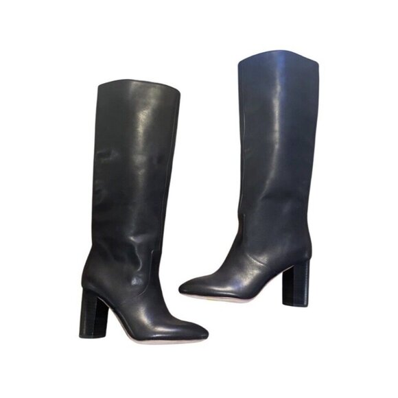 NWOT Loeffler Randall Goldy Tall Black Boot Size 6 - Picture 3 of 14